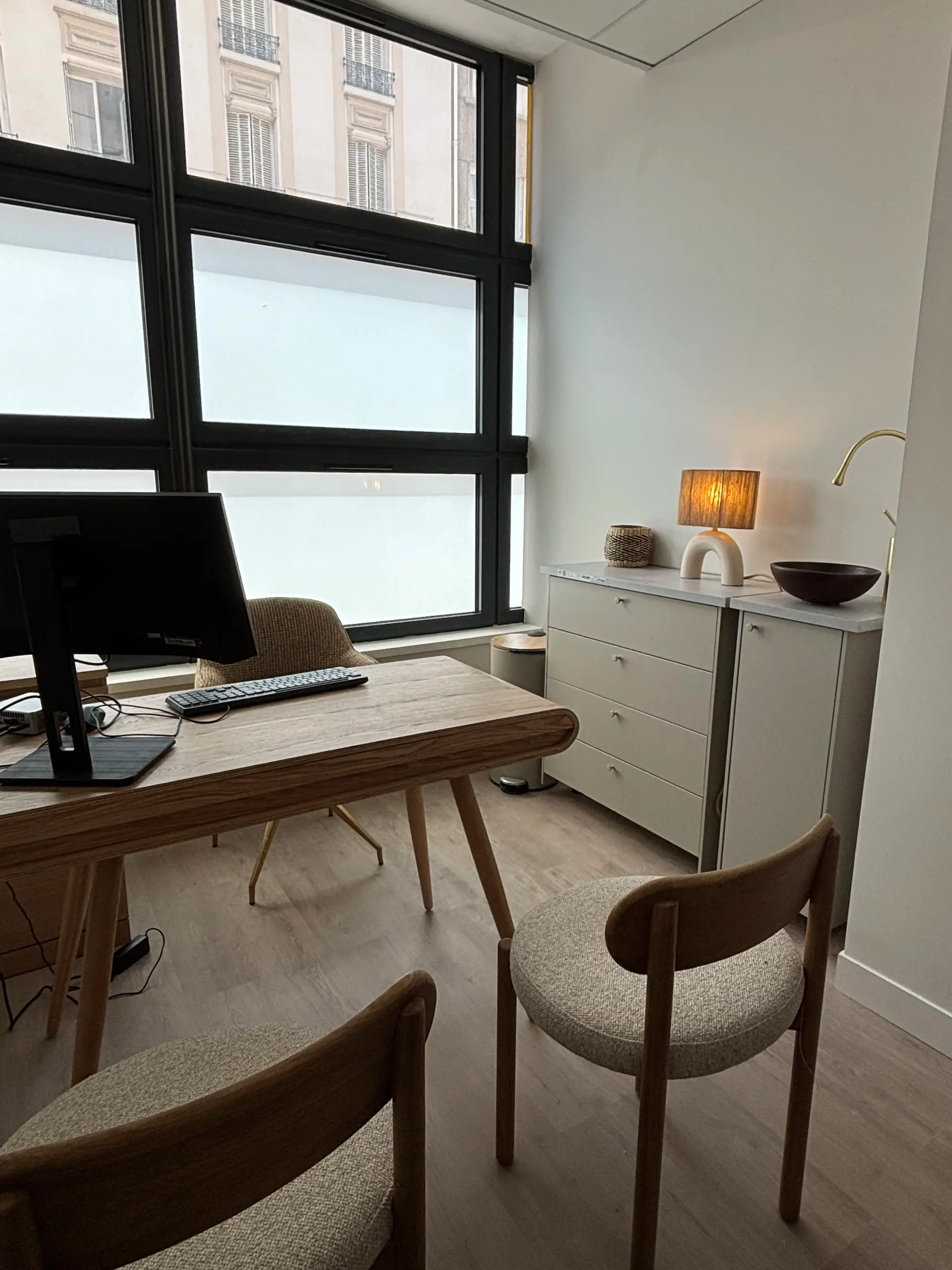 Salle d'attente du centre Kaliora